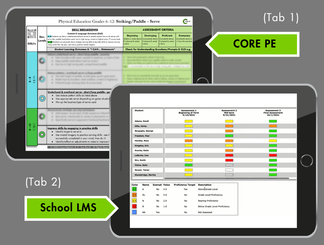 Tablet & School LMS Website